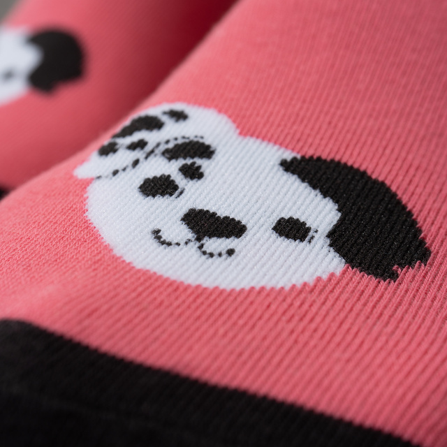 Set di 5x cani da piede colorati per donna SOXO