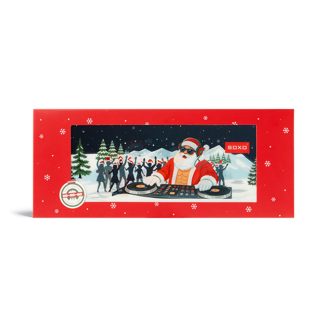 Calzini Babbo Natale Birichino DJ 3 Paia