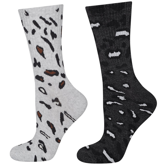Calze da donna SOXO con pantera nera - confezione da 2 pezzi