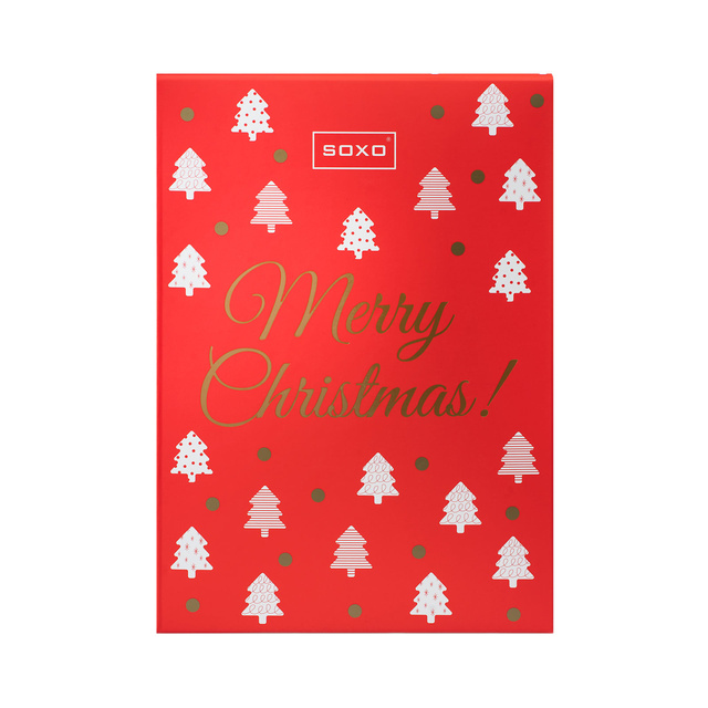 Confezione regalo Confezione regalo SOXO Merry Christmas Vacanze di Natale