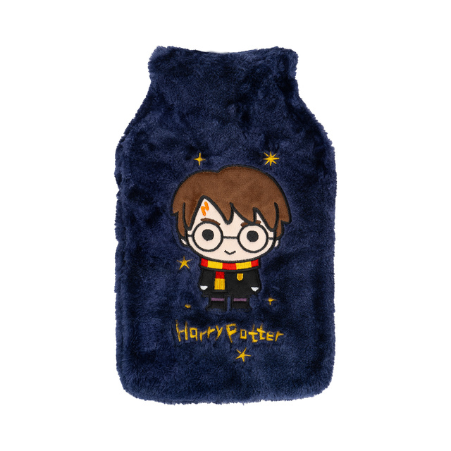 Borraccia dell'acqua calda di Harry Potter Originale, concessa in licenza da Warner Bros., scaldavivande con copertina in peluche
