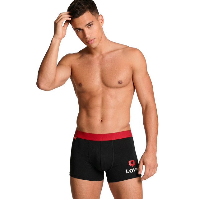 Set di 2x boxer SOXO per un regalo per lui in cotone