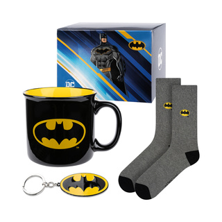 Set di Batman con calzini e portachiavi