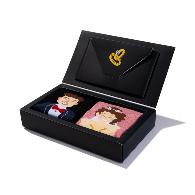 Calzini da donna e da uomo SOXO marito e moglie in confezione – 2 paia