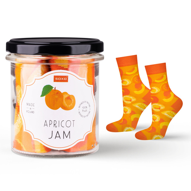 Calzini da donna SOXO GOOD STUFF apricot jam in barattolo