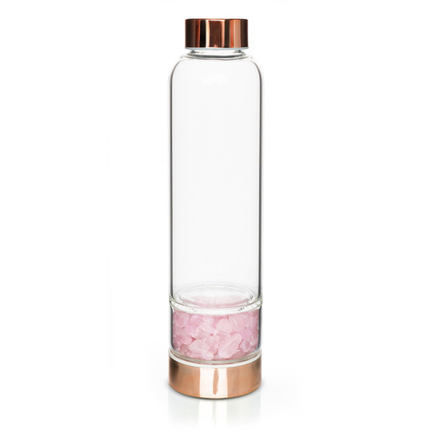 Borraccia al quarzo rosa 450mL 