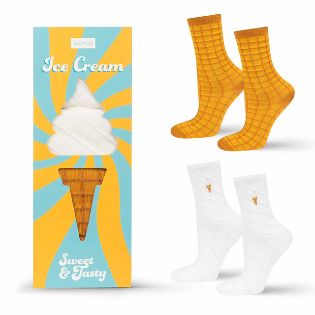Calzini SOXO da donna cono gelato - 2 paia