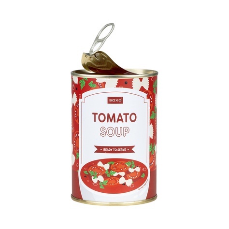 Calzini da uomo | Zuppa di pomodoro SOXO GOOD STUFF da donna in lattina, colorata come regalo per Lui | per Lei Unisex