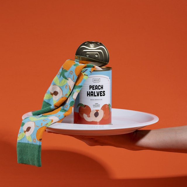 Simpatici calzini da donna SOXO GOOD STUFF in scatola regalo