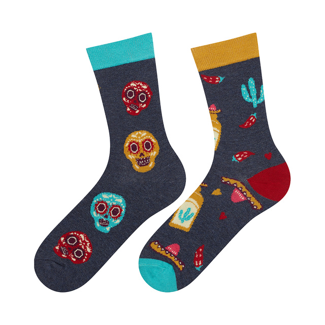 Calzini da donna classici SOXO GOOD STUFF 4 coppie