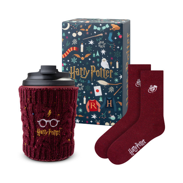 Set Regalo Calzini Harry Potter + Tazza Termica