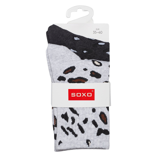 Calze da donna SOXO con pantera nera - confezione da 2 pezzi