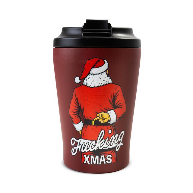Set Regalo Calzini Babbo Natale Birichino + Tazza Termica