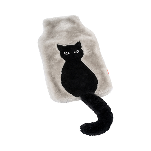 Borsa dell'acqua calda gatto con coda SOXO 1,8 L