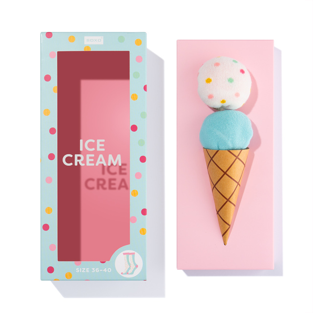 Calze da donna SOXO | Gelato in scatola | Grande idea regalo
