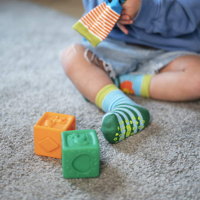 Set di 3 calzini colorati per bambini SOXO animali 