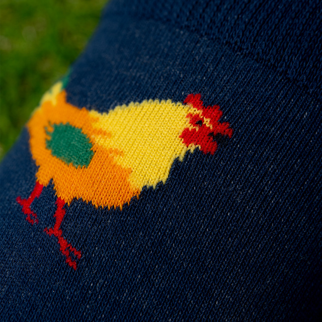 Calzini SOXO da uomo con uovo e galletto in confezione - 2 paia