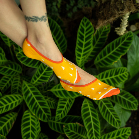 SOXO piedi di ballerina colorati da donna divertenti limoni