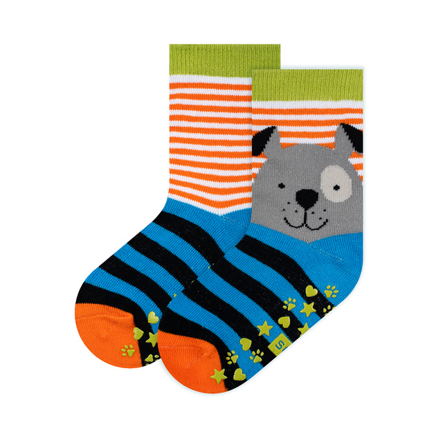 Set di 3 calzini colorati per bambini SOXO animali