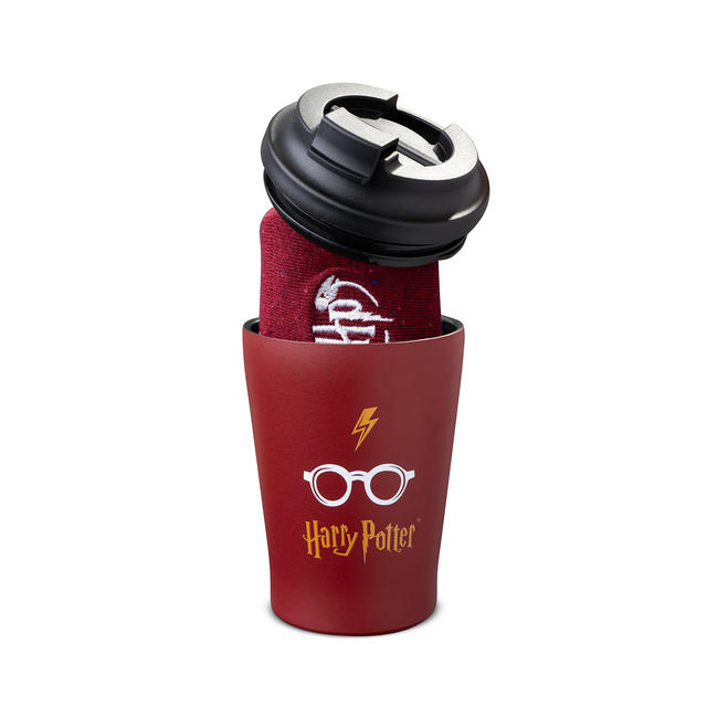 Set Regalo Calzini Harry Potter + Tazza Termica