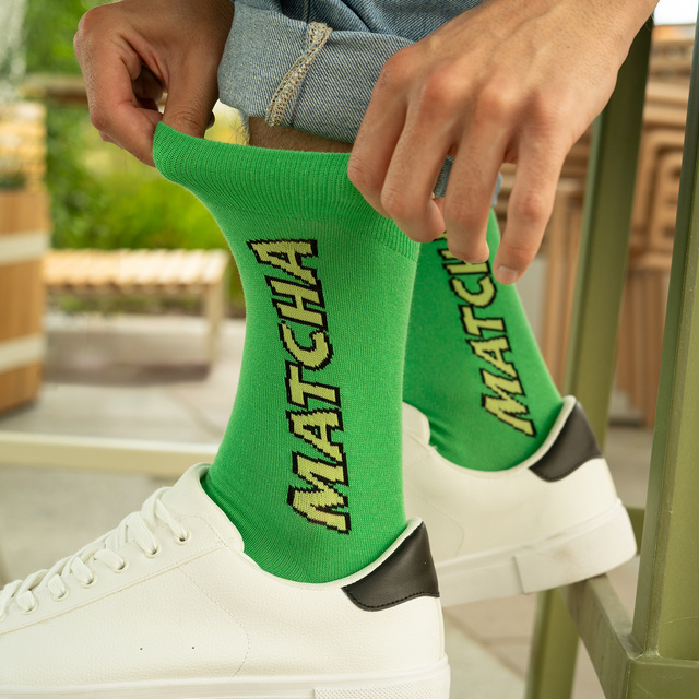 Calzini da uomo SOXO Matcha - 2 paia