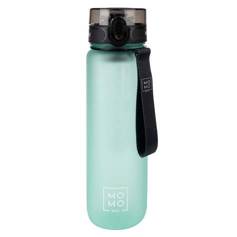 MOMO WAY Borraccia verde chiaro | ideale per i viaggi | BPA free | Tritan