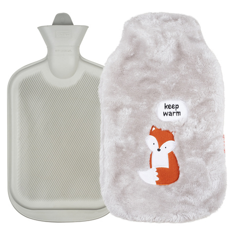 Borsa dell'acqua calda grigia SOXO riscaldatore keep warm