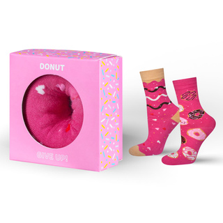 Calzini da donna SOXO GOOD STUFF donut in una scatola