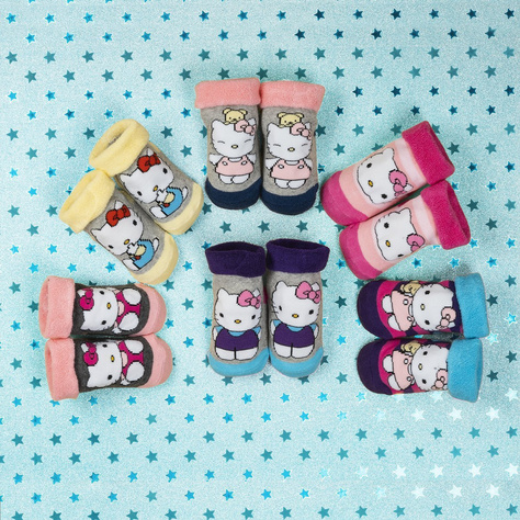 Calzini colorati SOXO Hello Kitty per bambini realizzati in ABS