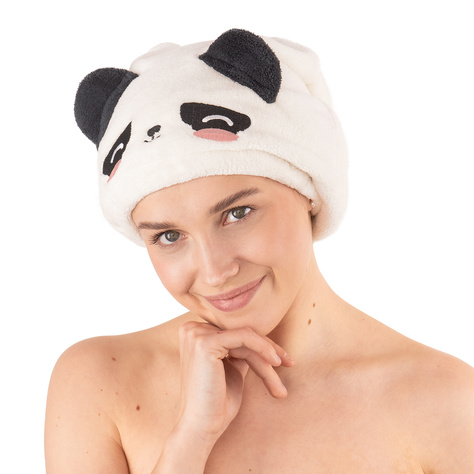 MOMO WAY panda turbante da bagno | asciugamano 