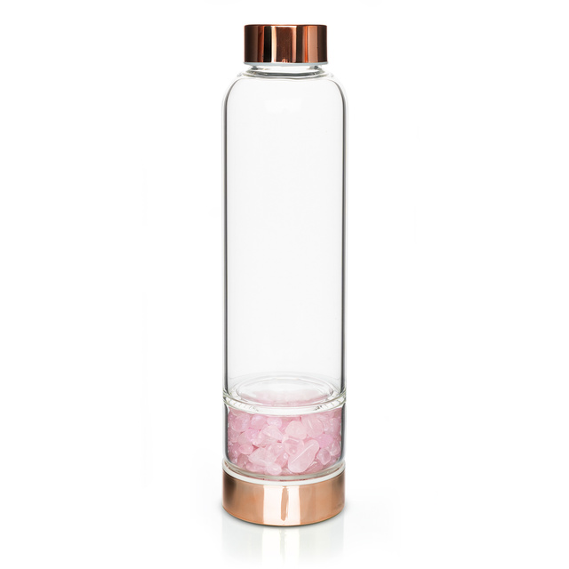 Borraccia al quarzo rosa 450mL 