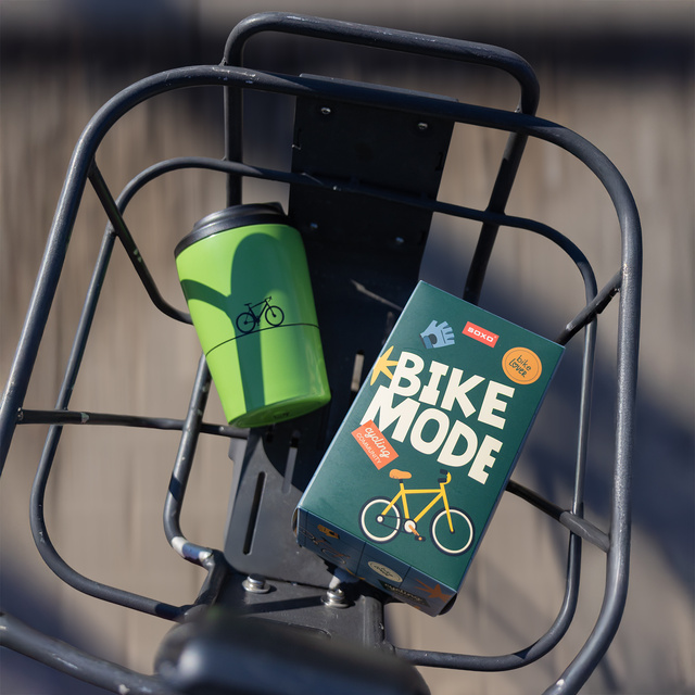 Set Regalo Calzini Bici + Tazza Termica