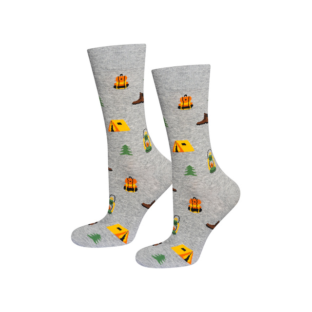 Calzini colorati da uomo SOXO Adventure - 5 paia