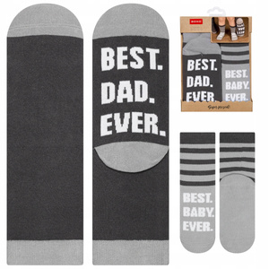 Un set di calzini per papà e bambino SOXO