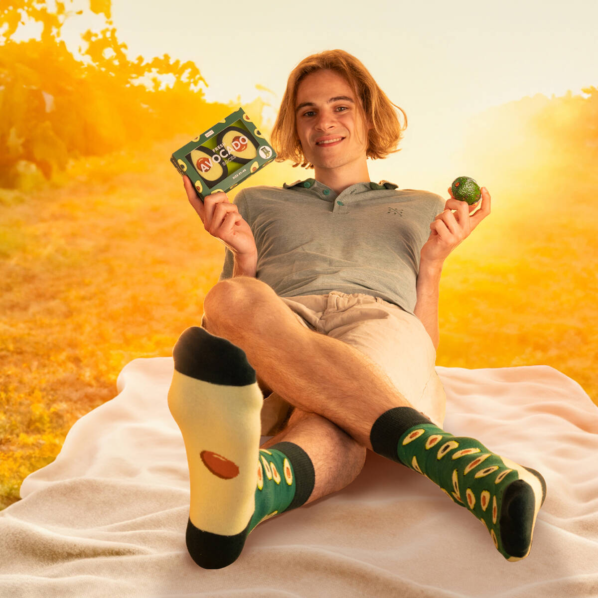 Calzini da donna, SOXO da uomo, Avocado in scatola, idea regalo  divertente, calzini divertenti per lei, per lui Unisex - 10,99 €