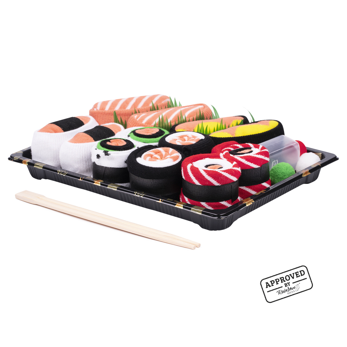 Set di 6 calzini colorati SOXO sushi in una scatola - 22,99 €
