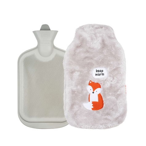 Borsa dell'acqua calda grigia SOXO riscaldatore keep warm