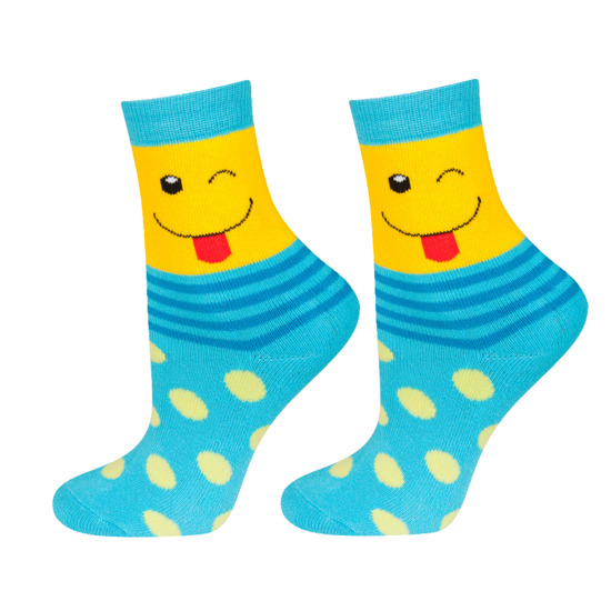 Calzini per bambini SOXO facce felici