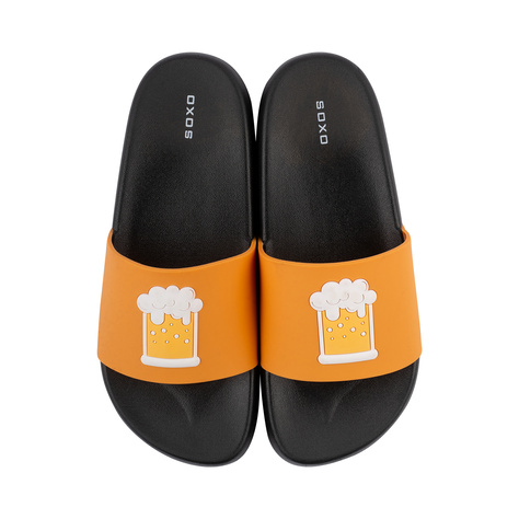 Infradito da spiaggia da donna per uomo SOXO Beer | Perfetto per una vacanza al mare e una piscina | Materiale in gomma