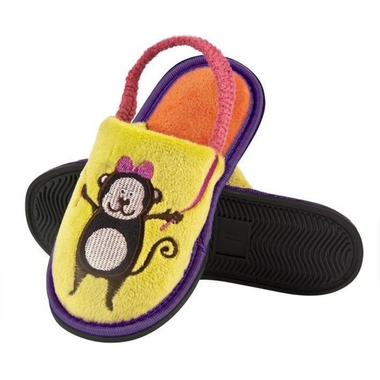 Pantofole da bambina SOXO suola TPR multicolore