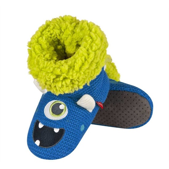 Pantofole per i bambini SOXO maglia creatura con un occhio solo, ragazzi