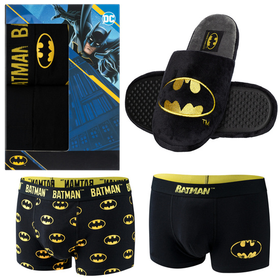 Set di 2 boxer da uomo Batman un'idea perfetta per un regalo di Natale
