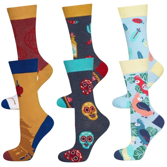 Set di 3 calzini colorati da donna SOXO