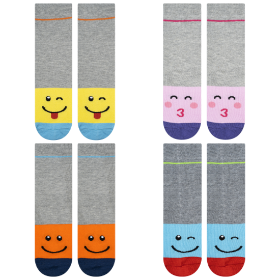 Set di 4 calzini colorati per bambini SOXO