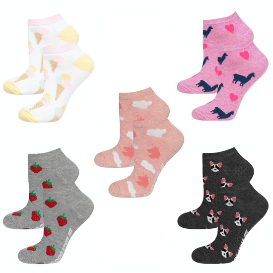 Set di 5 calzini colorati da donna SOXO per un regalo