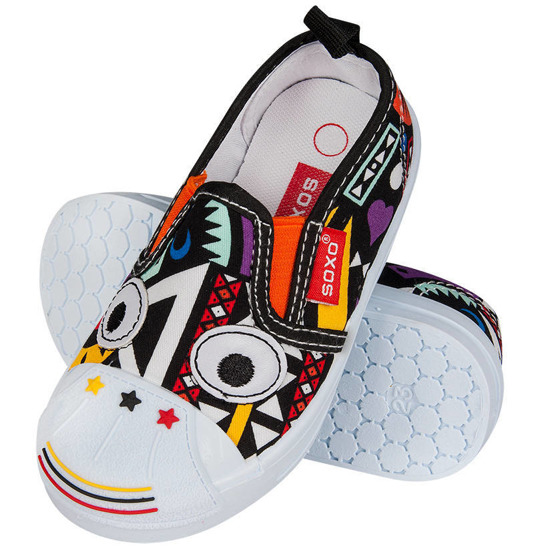 Sneakers per bambini SOXO colorate con motivi