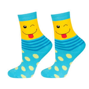 Calzini per bambini SOXO facce felici