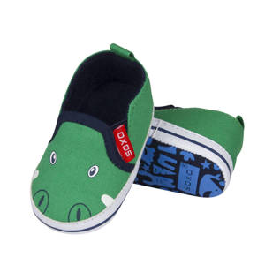 SOXO pantofole per bambini coccodrilli verdi