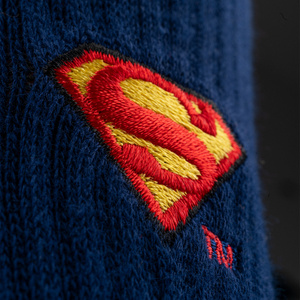 Set di Superman con calzini e portachiavi